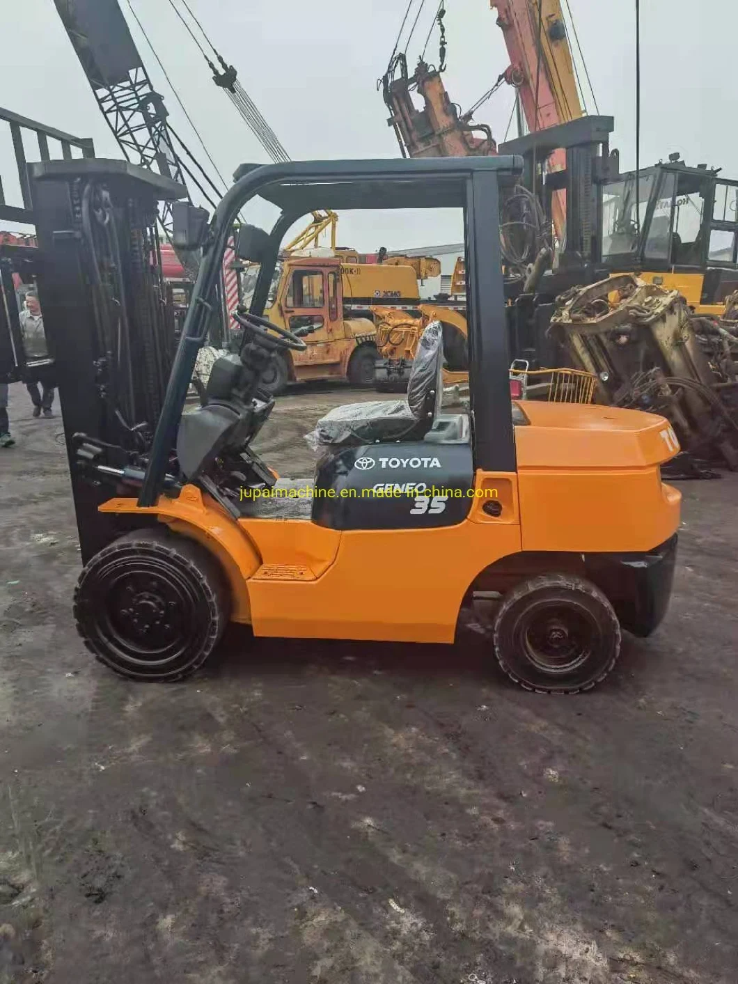 Japanese Original Electric LPG Diesel Used Forklift Komatsu Toyota 3ton 3.5ton Forklift