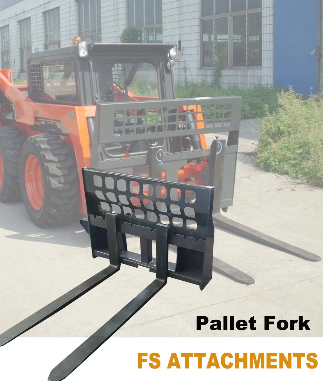 Wheel Loader Pallet Fork Attachments Forks for Skid Steers