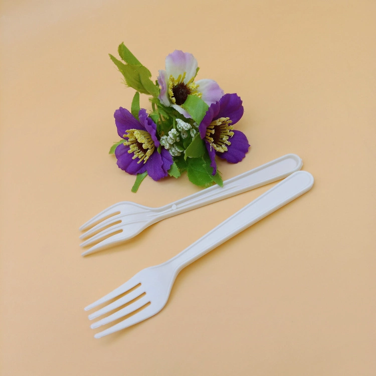 Disposable Biodegradable Cornstarch Spoon Fork and Kinfe