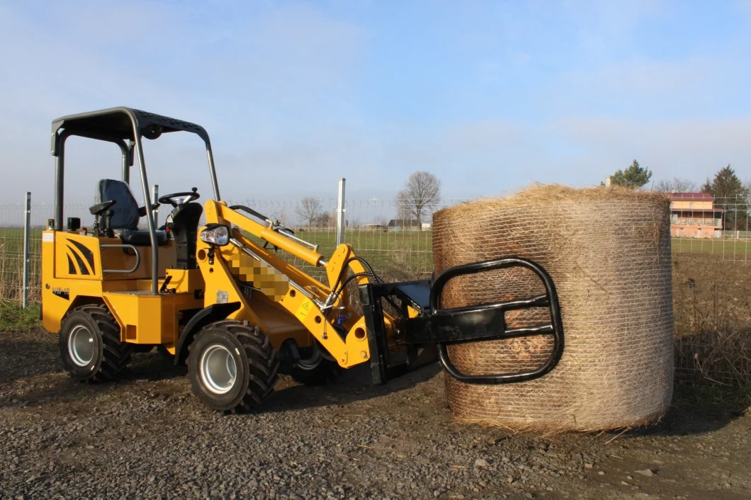 Mini Loader Agricultural Articulated Compact Small Teleskop Telescopic Radlader Mini Wheel Loader Mini Front Loader with Attachments