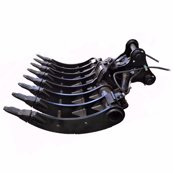 Pala/vaglio per pietre per escavatore