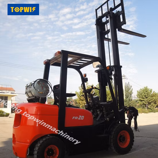 Carrello elevatore a benzina GPL Stma da 2,5 tonnellate 2,5 tonnellate 2,5 tonnellate con motore Nissan