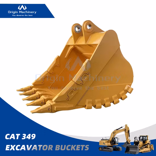 Sconto del 5% sulle parti del mini escavatore Benna movimento terra per carichi pesanti per mini escavatore da 6-8 tonnellate con benna da 40 larghezza, benna per pietra, benna strappatrice, benna HD, benna GP