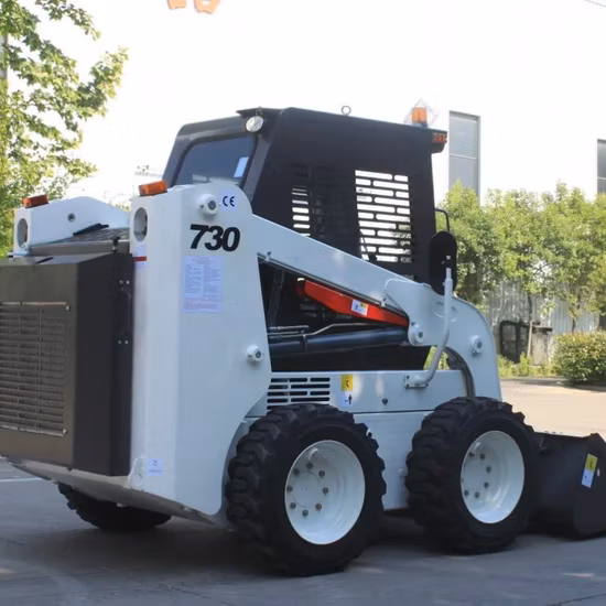 Minipala idraulica personalizzata minipala gommata da 730 kg al prezzo dell'attrezzatura